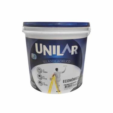 Imagem de Selador Acrílico Econômico Unilar Pigmentado Branco Universo 15 L