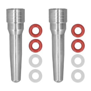 Imagem de Bocal de vapor para máquina de café Yuecoom em aço inoxidável x2