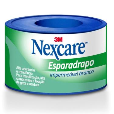 Imagem de Esparadrapo Impermeável Nexcare Branco - 25 mm x 3 m