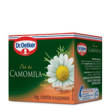 Imagem de Chá Dr.Oetker Camomila 10g 10 Unidades