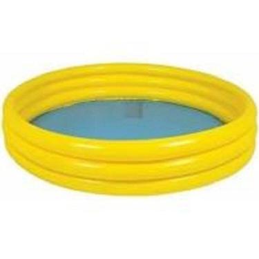 Imagem de Piscina Inflável 190 Litros - Amarela - Crianças 2-6 Anos