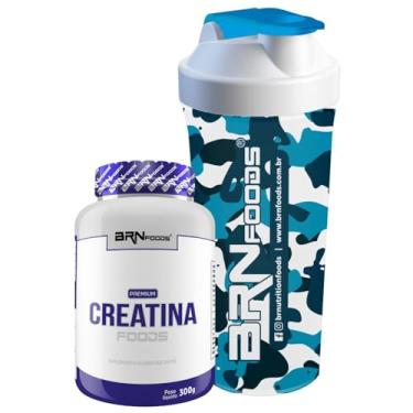 Imagem de Kit Premium Creatina 300g + Coqueteleira - BRN Foods