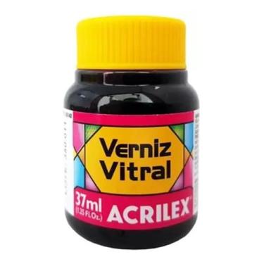 Imagem de Verniz Vitral Acrilex 37ml 537 Rosa Perfeito para Copos Garrafas Vasos e Outras Perfeito para Copos Garrafas Vasos e Outras Ele Transforma Suas Peças Em Verdadeiras Obras De Arte