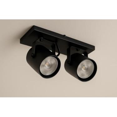 Imagem de Luminária Spot Trilho 130/2 PAR 20 (Marrom texturizado)