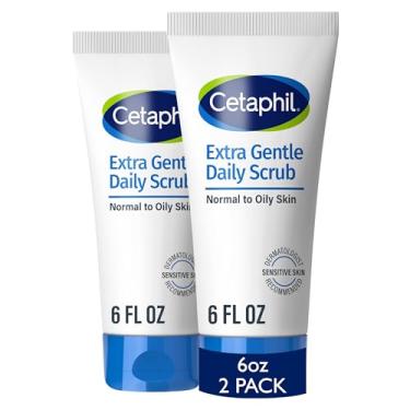 Imagem de Cetaphil Sabonete Facial Esfoliante Cetaphil, Diário Extra Suave, Esfolia E Limpa Suavemente, Para Todos Os Tipos De Pele, Não Irritante Hipoalergênico, Adequado Pele Sensível, 170 Ml, Pacote Com 2