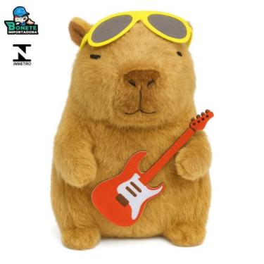 Imagem de Pelúcia Fofa Capivara 23cm brinquedo de Presente Antialérgica - Toy ki