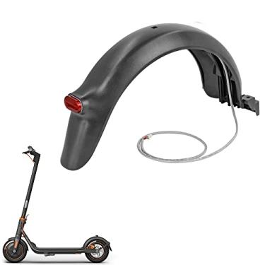 Imagem de RidTianTek Para-Lama Traseiro Com Gancho E Lanterna Traseira Para Scooter Elétrica Segway Ninebot F20 F25 F30 F40, Conjunto De Para-Lamas À Prova D'Água, Kit Substituição