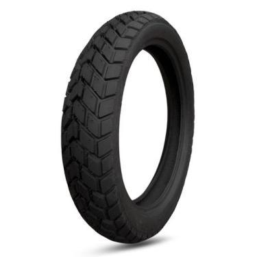 Imagem de Pneu 120/80-18 Traseiro para Moto Touring com Câmara - Black Tyres