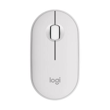 Imagem de Mouse sem Fio Logitech Pebble 2 M350s - Bluetooth - 4000dpi - Branco - 910-007047