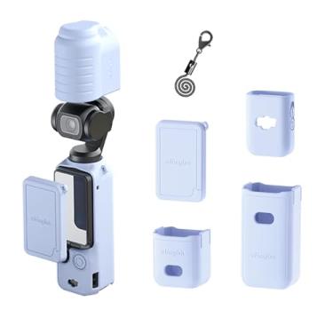 Imagem de Fergio Capa Protetora De Silicone Para Gimbal Dji Osmo Pocket 3, Proteção Completa Lente Câmera Portátil, Protetor Tela