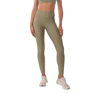 Imagem de Legging Amei Sports Fitness Bolsos Laterais - 40062, Esmeralda, M