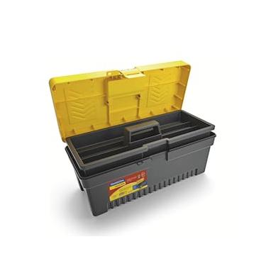 Imagem de Caixa Plástica para Ferramentas 17" Tramontina Master com Bandeja Removível