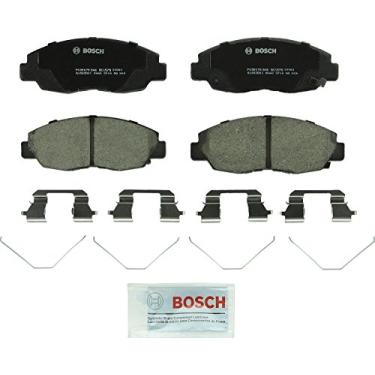 Imagem de BOSCH BC1578 QuietCast Conjunto de pastilhas de freio a disco de cerâmica premium - Compatível com Honda Civic selecionado; FRENTE