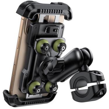 Imagem de Suporte para montagem em telefone para motocicleta Lamicall Dual Vibra