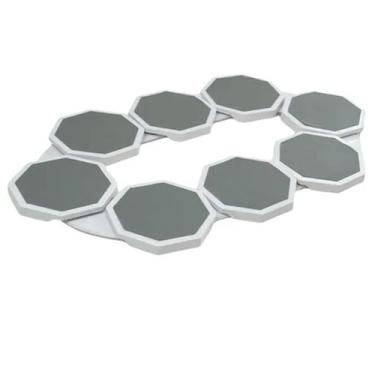 Imagem de Plataforma Giratoria 360 Graus Bandeja Prato Mesa de Jantar Casa Resta