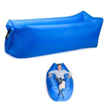 Imagem de Saco Inflável Ideal Para Viagem Com Encosto Suave - Relet