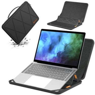 Imagem de Smatree MS98 Capa protetora rígida de EVA com suporte compatível com laptop gamer Acer Predator Triton 500/300 SE de 16 polegadas, para laptop ASUS ExpertBook B5 OLED B5602/B5602F de 16 polegadas