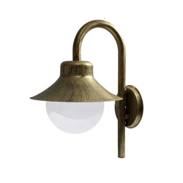 Imagem de Arandela Colonial São Paulo Antigo 228 Globo de Vidro Transparente Our