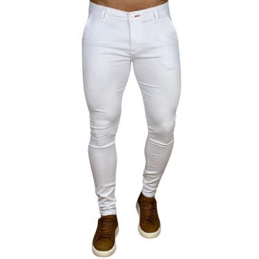 Imagem de Calça Alfaiataria Branca Masculina Skinny - Paladho´s-Masculino