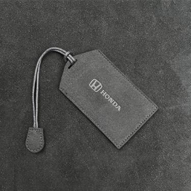 Imagem de Capa De Chave De Carro NFC Em Couro De Camurça Para Honda Civic FK7 Fi