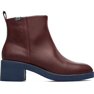 Imagem de Camper Ankle Boots Femininas, Vinho vermelho 601, 3.5 Big Kid