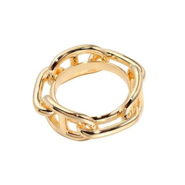 Imagem de Cachecol de seda com corrente grossa, clipe para mulheres, banhado a ouro/prata, minimalista, faixa larga, fivela, suporte de fecho, cachecóis, camiseta, xale, cachecóis, fecho, vestido, acessórios de