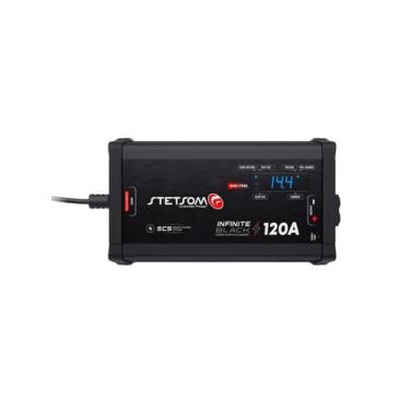 Imagem de Carregador De Bateria Stetsom Infinito Black 120A - STETSOM - MODULOS 