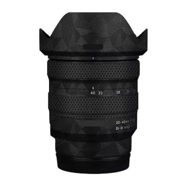 Imagem de Película protetora para lente de câmera, película protetora, decalque para Tamron 20-40 mm F2.8 adequado para Sony Mount 20-40 F 2.8 (Triângulo Preto)