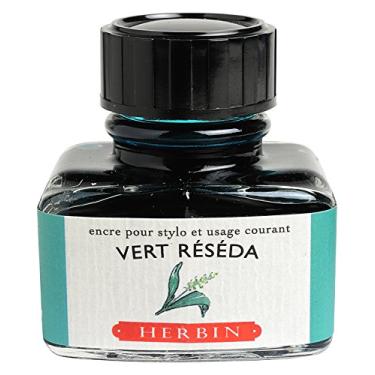 Imagem de Herbin The Jewel of Inks Tinta Para Caneta Tinteiro, Verde (Vert Réséda), 30 ml