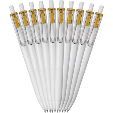 Imagem de Caneta esferográfica Mitsubishi Pencil Uni-Ball One, 0,38, tinta dourada, 10 peças, Hako UMNSC38.25 10P