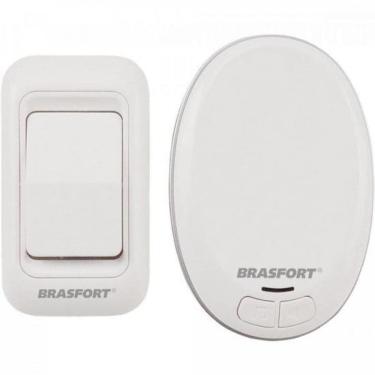 Imagem de Campainha Sem Fio Pilha/Tomada 52Toq Brasfort