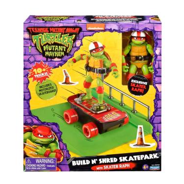 Imagem de Pista De Skate Com Boneco Raph Skatista - Tartarugas Ninja