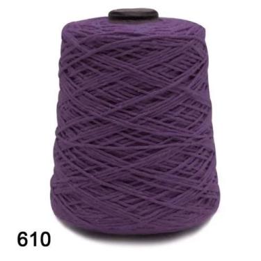 Imagem de Barbante fio 6 cor 610 roxo euroroma 610 metros