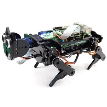 Imagem de Kit Robot Dog FREENOVE para Raspberry Pi 5 4 B 3 B+ Zero 2 W