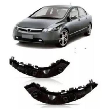 Imagem de Guia Suporte Parachoque Dianteiro New Civic 2008 A 2011 Par
