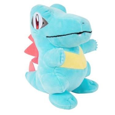 Imagem de Brinquedo de pelúcia Pokémon Totodile de 20 cm - licenciado oficialmen