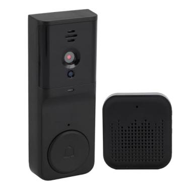 Imagem de Asixxsix Campainha com vídeo, WiFi sem fio, comunicação bidirecional, detecção de movimento, câmera HD com ângulo amplo de 130° para segurança residencial