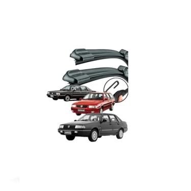 Imagem de Kit Par Palhetas Automotiva Limpadores Para-brisa Quantum/Santana 84/97