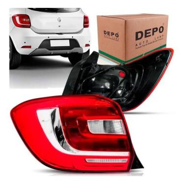 Imagem de Lanterna Traseira Renault Sandero  / 15 a 19 - Lado Esquerdo (Motorist