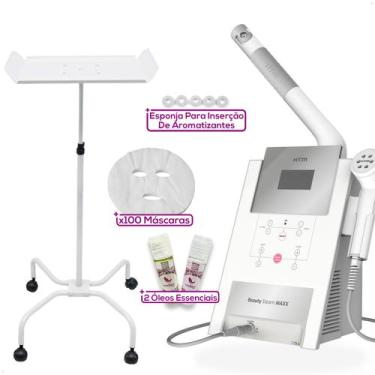 Imagem de Kit Beauty Steam Maxx Vapor de Ozônio + Suporte para Vapor - HTM, Bran