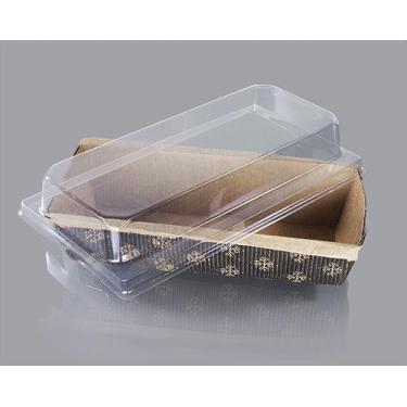 Imagem de Forma e Tampa Caseirinho Bolo inglês 330g - 25 unidades - Petropel