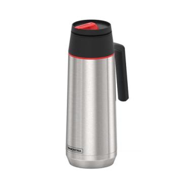 Imagem de Garrafa Térmica C/ Ampola Inox 1L Exata Tramontina 61640/400, 1L, Pret