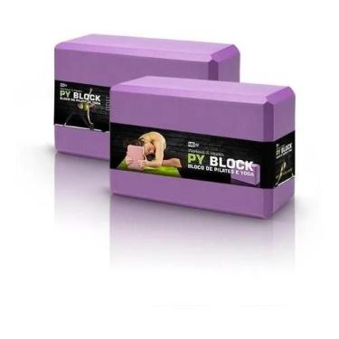 Imagem de Bloco Para Exercícios Yoga Pilates Alongamento - ul - Mbfit