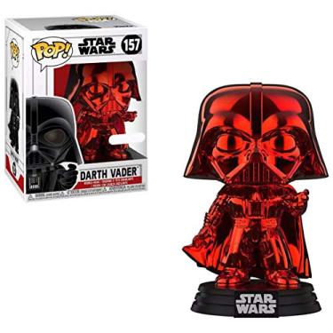 Imagem de Funko Pop! Star Wars - Darth Vader (Red Chrome) Exclusive