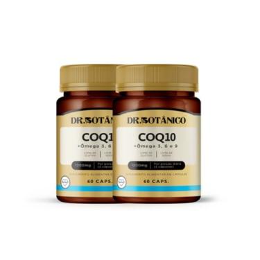 Imagem de KIT 02 UN COQ10 + ÔMEGA 3-6-9 1.200MG 60 CAPSULAS DR. BOTANICO