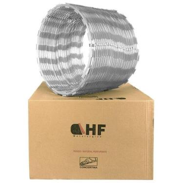 Imagem de Arame Cerca Concertina 30Cmx5m Simples C/Cj - HF METALURGICA