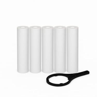 Imagem de Kit 5 Refil Para Filtro 9 3/4 Fortlev Bakof Tec + Chave