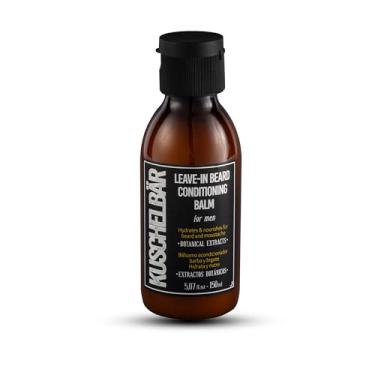 Imagem de KUSCHELBAR Bálsamo Condicionador Leave-In para Barba | Creme de Barba para Crescimento da Barba | Extratos de Algodão e Tomilho | Hidratação Profunda, Nutrição e Controle de Frizz | Leave-In, Não