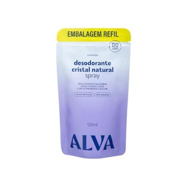 Imagem de Alva Refil Desodorante Spray Cristal Lavanda 120ml