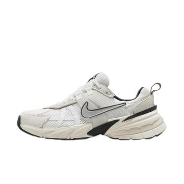 Imagem de Nike Tênis feminino W V2k Run, Summit Branco Cromado Branco Lt Orewood Brn, 10.5 Women/10.5 Men